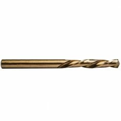 Century Drill & Tool Left Hand Stub Drill Bit Cobalt Steel 19/64" x 3-5/8" Flute Length 2-1/16" - 74119 - Power Tool Accessories