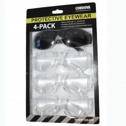 Cordova Bulldog Glasses 4 Pack - SPEHF10S4PK - Eye Protection