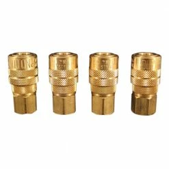 Milton 1/4 inch FNPT M Style Coupler 4 Pack S-715-4 - Couplings