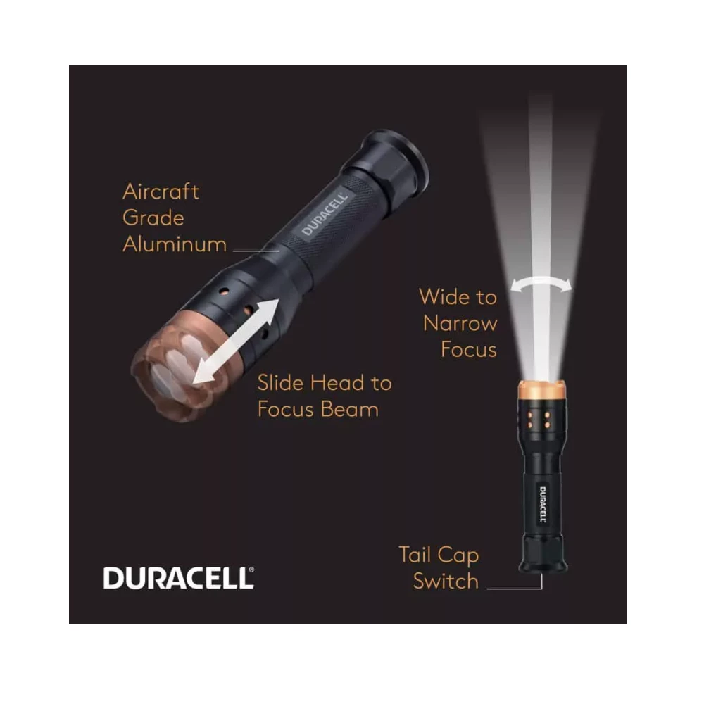 Duracell 700 Aluminum Focusing LED Flashlight - DUR7128DF700 - Lighting - Image 4