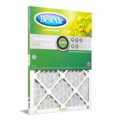 Bestair 14 x 20 x 1 Merv 8 Pleated Furnace Filter - B1-1420-8-12 - Furnace Filters & Maintenance