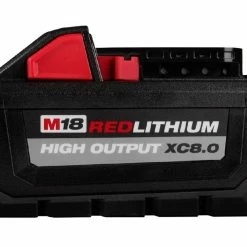 Milwaukee M18 18-Volt Red-Lithium High Output XC8.0 Battery - 48-11-1880 - Batteries & Chargers