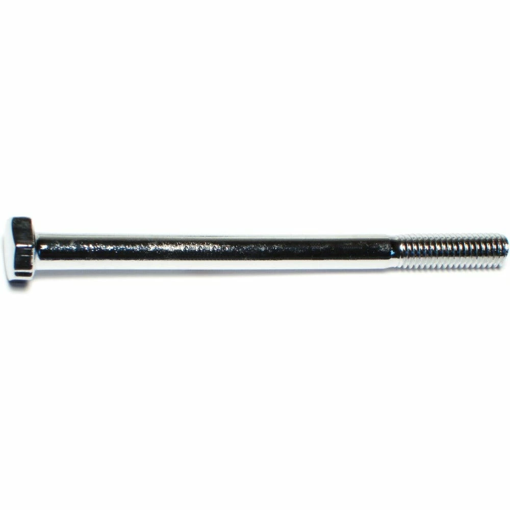 Midwest Fastener 6mm-1.0 x 80mm Chrome Plated Class 8.8 Coarse Thread Hex Cap Screws - 87103 - Bolts - Image 2