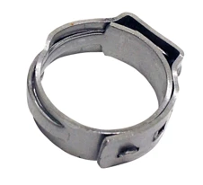 Apollo 3/4 Inch Stainless Steel PEX Barb PInch Clamp 10 Pack - PXPC3410PK - Bathroom