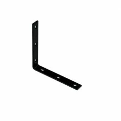 National Hardware 1151BC Corner Braces in Black Finish - N351-468 - Miscellaneous Hardware
