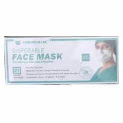 Hengrunxin Disposable Face Masks 50 Count - 21361 - Respiratory Protection