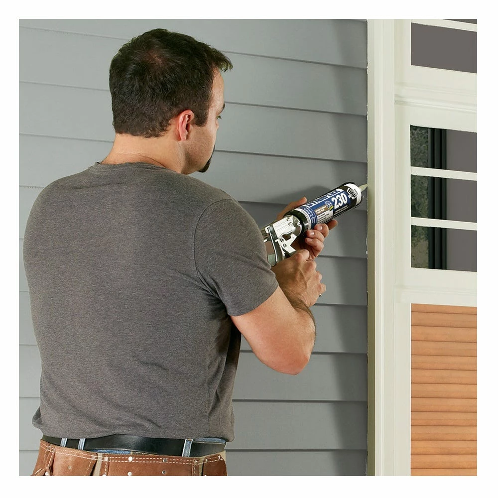 DAP Dynaflex 230 Premium Elastomeric Sealant - Clear, 10.1 oz. - 7079818304 - Caulk & Sealants - Image 3