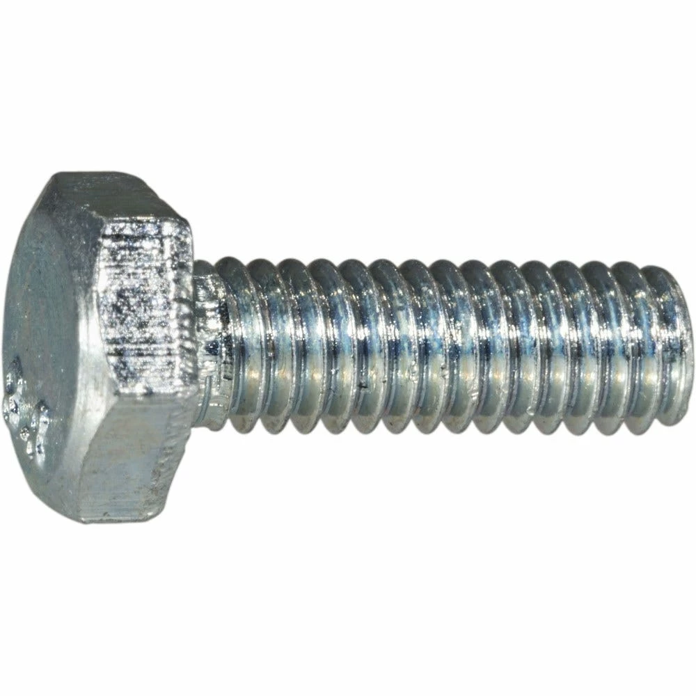 Midwest Fastener 4mm-0.7 x 12mm Zinc Plated Class 8.8 Coarse Thread Hex Cap Screws - 81492 - Bolts - Image 2