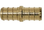 Apollo 1/2 Inch Brass PEX Barb Coupling - APXC1212 - Bathroom