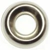 Midwest Fastener #14 x 21/64" x 25/32" Nickel Plated Finishing Washers - 21484 - Bolts