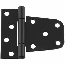 National Hardware 287 Extra Heavy Gate Hinges in Black - N223-867