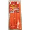 Tool City Orange 8" 50 lb. Tensile Standard Duty Cable Ties, 100 Piece - 14076 - Fasteners, Clamps & Vices