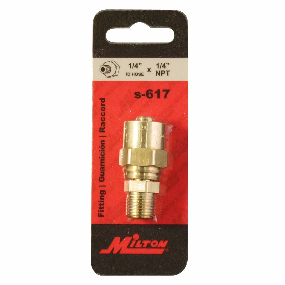 Milton Reusable Hose End Fitting for 5/8 inch or 5/16 inch Outer Diameter Hose S-617 - Miscellaneous Hardware - Image 2