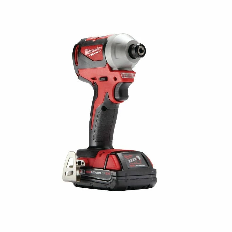 Milwaukee M18 18-Volt Lithium-Ion Cordless 1/4" Hex Impact Driver Kit with 3.0 AH Battery, Charger & Tool Bag - 2850-21P - Other - Image 3