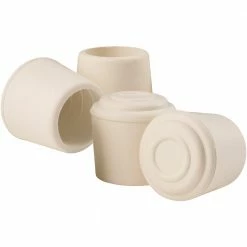 Softtouch 1 Inch Rubber Tip White - 4441695N - Casters