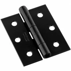 National Hardware V129 Screen/Storm Door Hinges in Black - N115-451 - Reinforcement Hardware