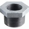 LDR Galvanized Hex Bushing 1" x 1/2" 311 B-112 - Malleable Fittings