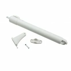 National Hardware V1370 Touch' n Hold™ Smooth Door Closer in White - N279-002 - Door Hardware