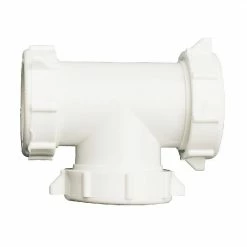 Keeney 3 Way Coupling Tee 1-1/2 PP55-6W - Bathroom Accessories