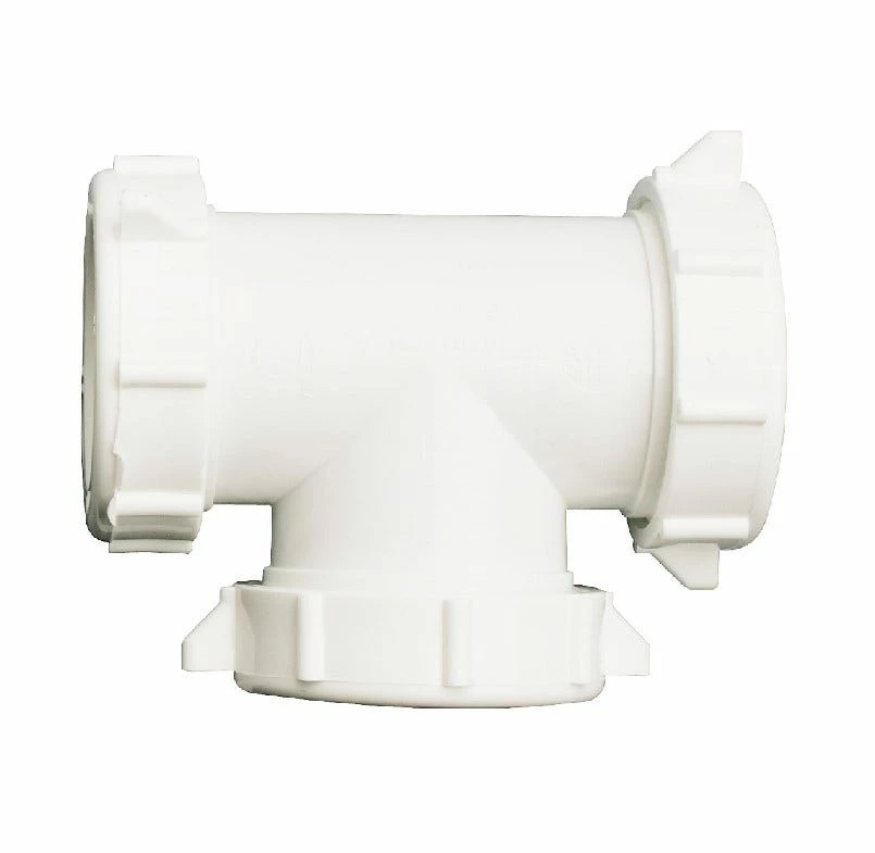 Keeney 3 Way Coupling Tee 1-1/2 PP55-6W - Bathroom Accessories