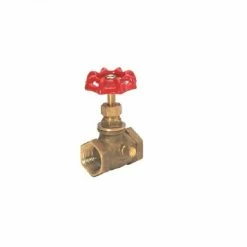 JMF Company 1/2 Fip x 1/2 Fip Stop & Waste Valve Lead Free - LF8089108089802 - Hardware