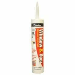 Caulk White Window & Door Red Devil - 0846 - Adhesives Fillers