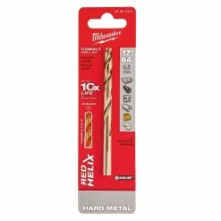 Milwaukee 17/64" Cobalt Red Helix - 48-89-2314 - Drill Bits