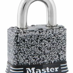 Master Lock 1-9/16in 40mm Wide Rust-Oleum Certified Laminated Steel Pin Tumbler Padlock - 380D - Padlocks