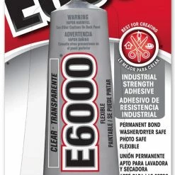 Various Brands E6000 Clear Craft Adhesive 2 l oz 237013 - Adhesives & Tape
