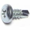 Midwest Fastener #10-16 x 1/2" Zinc Plated Phillips Pan Head Self-Drilling Screws - 23096 - Bolts