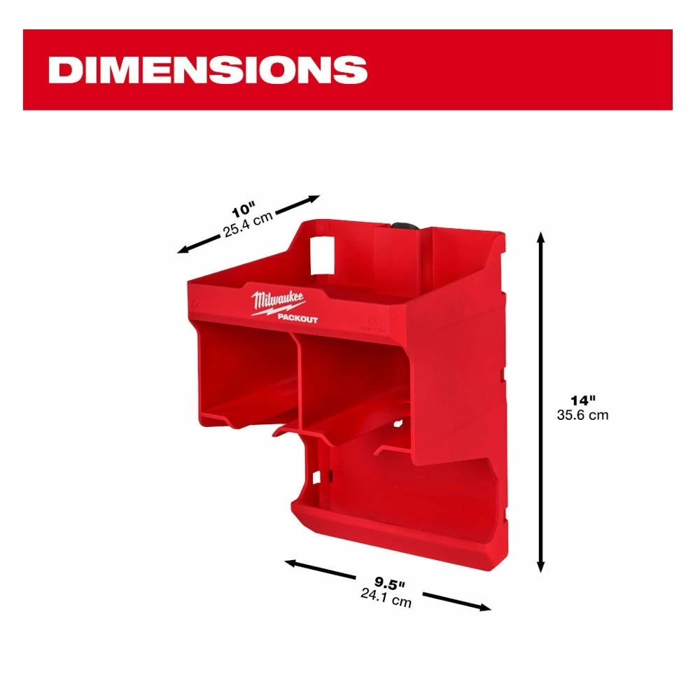 Milwaukee PACKOUT™ Tool Station - 48-22-8343 - Tool Holders & Equipment Storage - Image 3