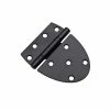 National Hardware 4870 Extra Heavy Gate Hinges in Black - N214-113 - Reinforcement Hardware