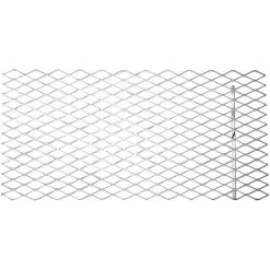 National Hardware 4075BC Expanded Steel - 3/4 Inch Grid - 13 Gauge in Plain Steel - N215-798 - Miscellaneous Hardware