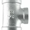LDR Galvanized Straight Tee 3/8" 311 T-38 - Malleable Fittings