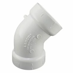Lasco Fittings 2 DWV 45 Elbow DWV - PVC Fittings