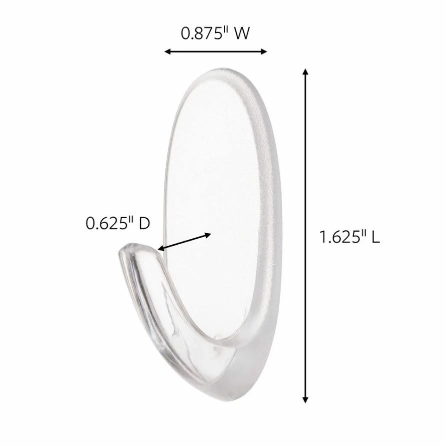 Command™ Outdoor Medium Clear Window Hooks 17091CLR-AWES - Miscellaneous Hardware - Image 3