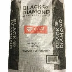 U.S. Minerals Black Diamond Blasting Abrasive 50 LBS Black - 1240 - Grinders, Polishers & Sanders