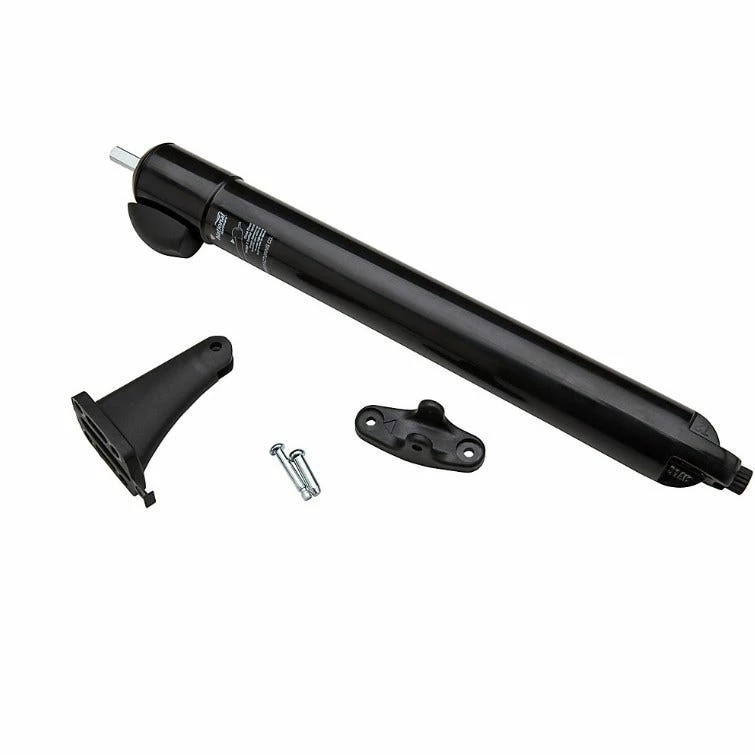 National Hardware V1370 Touch 'n Hold™ Smooth Door Closer in Black - N279-001 - Door Hardware