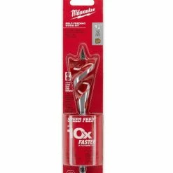 Milwaukee 1-1/4" x 6" Speed Feed Wood Bit - 48-13-0108 - Wood Working Bits