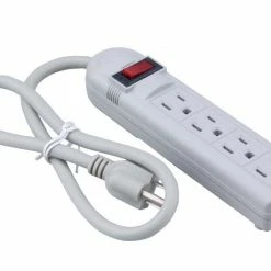 Various Brands 4 Outlet Surge Protector 2 ft Cord - 66179 - Extension Cords & Power Strips