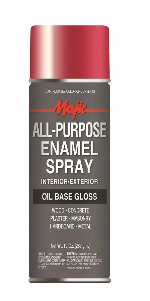 Majic All Purpose Spray Enamel Red Spray - 8-22475-8 - Exterior Paint - Image 2