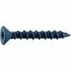 Midwest Fastener 5/16" x 2-1/4" Blue Ruspert Coated TorqueMaster Flat Head Masonry Screws - 12568 - Bolts