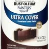 Rust-Oleum Painters Touch Ultra Cover Premium Latex Paint Kona Brown Qurat - 1977502 - Paint, Primer & Stain
