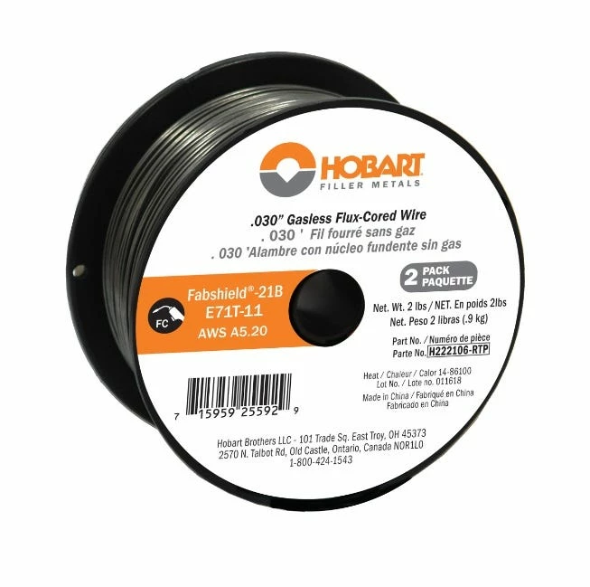 Hobart E71T11 FluxCored Wire 030 2lb. Spool 2 pack H222106RTP - Soldering Guns, Irons & Accessories - Image 4