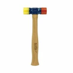 Estwing Red & Yellow Mallet Hammer DFH12 - Hammers & Striking Tools