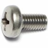 Midwest Fastener 6mm-1.0 x 12mm A2 Stainless Coarse Thread Phillips Pan Head Machine Screws - 87261 - Bolts