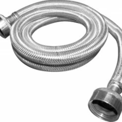 Plumb Pak Stainless Steel Washing Machine Hose 3/4 FHT x 3/4 Inch FHT x 48 Inch Long - PP23821 - General Plumbing Hardware