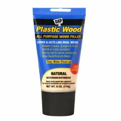 DAP Plastic Wood All Purpose Wood Filler - Natural, 6 oz. - 7079800581 - Caulks Sealants