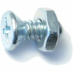 Midwest Fastener #10-24 x 3/4" Phillips Flat Head Machine Screws w/ Nuts - 24018 - Bolts