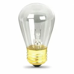 FEIT ELECTRIC 11 Watt Soft White S14 Dimmable Incandescent Light Bulb - BP11S14/RP - Bulbs